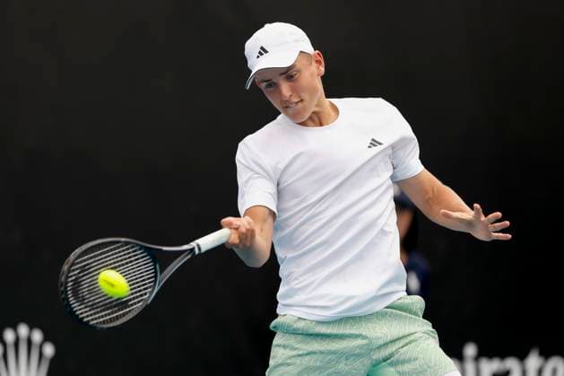 Justin Engel (GER), Australian Open 2024, Melbourne Park, Melbourne, Victoria, Australia. Copyright: xJuergenxHasenkopfx
