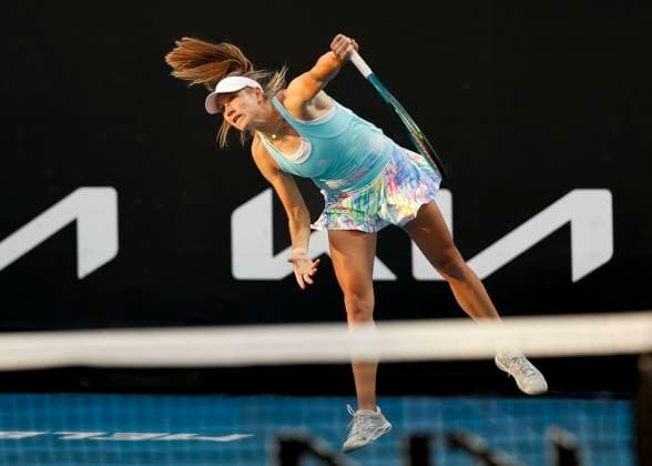 Ellen Perez Jean-Julien Rojer, Mixed Doubles, Australian Open 2024, Melbourne Park, Melbourne, Victoria, Australia. Copyright: xJuergenxHasenkopfx