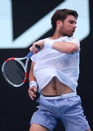 Cameron Norrie of GBR in action Australian Open, Day Seven, Tennis, Melbourne Park, Melbourne, Australia - 20 Jan 2024  Copyright: xEllaxLing Shutterstockx 14306285bx