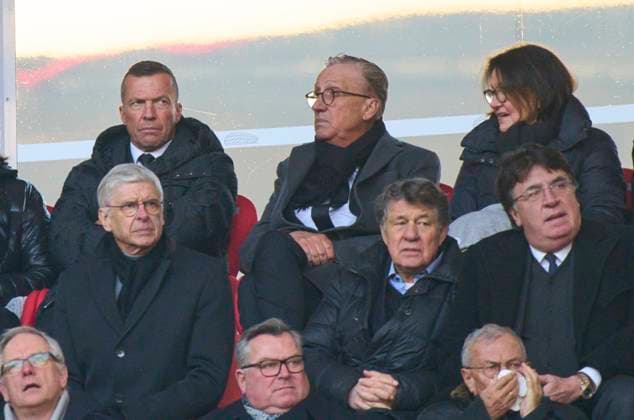 Lothar Matthäus TV co-presenter, Alfred Draxler, Arsene Wenger, Otto Rehhagel, Borislaw Michajlow, Fussball Präsident Bulgarien at the memorial service for the deceased football legend Franz Beckenbauer (died Jan 7, 2024) on Jan 19, 2024 in Munich, Germany. Season 2023 2024, 1.Bundesliga, FCB, Munich, FC Bayern München, matchday x, x.Spieltag