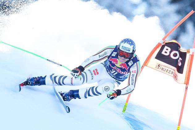 Sport Themen der Woche KW03 ALPINE SKIING - FIS WC Kitzbuehel KITZBUEHEL,AUSTRIA,20.JAN.24 - ALPINE SKIING - FIS World Cup, Hahnenkamm-race, downhill, men. Image shows Thomas Dressen (GER).  GEPAxpictures xWolfgangxGrebien