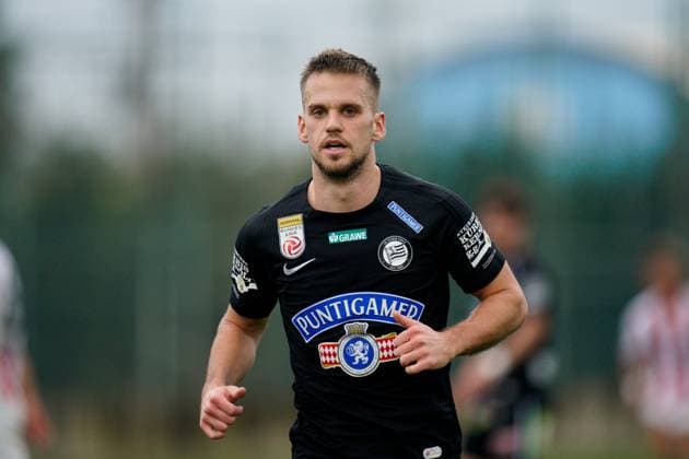 SOCCER - Sturm vs Cracovia, test match BELEK,TURKEY,20.JAN.24 - SOCCER - ADMIRAL Bundesliga, Ekstraklasa, SK Sturm Graz vs KS Cracovia, training camp, test match. Image shows Tomi Horvat (Sturm).  GEPAxpictures xJohannesxFriedl