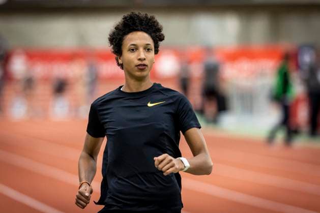Sport Themen der Woche KW03 Indoor Meeting Dortmund; Dortmund, 20.01.2024 Malaika Mihambo (GER LG Kurpfalz) gibt ihr Weitsprung-Comeback; Indoor Meeting Dortmund im Rahmen der World Athletics Indoor Tour (Bronze) in der Helmut-Körnig-Halle in Dortmund (Deutschland) am 20.01.2024. *** Indoor Meeting Dortmund Dortmund, 20 01 2024 Malaika Mihambo GER LG Kurpfalz makes her long jump comeback Indoor Meeting Dortmund as part of the World Athletics Indoor Tour Bronze in the Helmut Körnig Hall in Dortmund Germany on 20 01 2024 Copyright: xBEAUTIFULxSPORTS AxelxKohringx