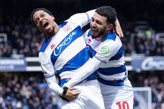 Sport Themen der Woche KW03 Ilias Chair of QPR scores and celebrates 1-0 Queens Park Rangers v Millwall, EFL Sky Bet Championship, Football, MATRADE Loftus Road, London, UK - 20 Jan 2024 EDITORIAL USE ONLY No use with unauthorised audio, video, data, fixture lists, club league logos or live services. Online in-match use limited to 120 images, no video emulation. No use in betting, games or single club league player publications.  Copyright: xAndrewxFosker Shutterstockx 14306301j