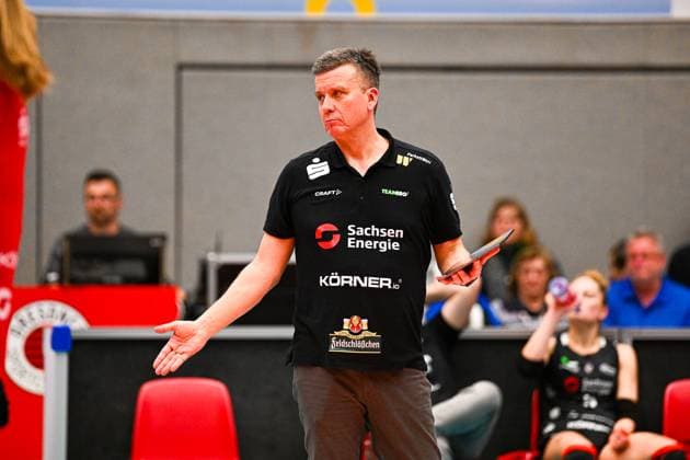 1. Volleyball Bundesliga Frauen, Dresdner SC vs. Allianz MTV Stuttgart, Dresden, 20.01.2024 Alexander Waibl (Cheftrainer Dresdner SC) 1.Volleyball Bundesliga Frauen, Dresdner SC vs. Allianz MTV Stuttgart am 20.01.2024 in der Margon Arena Dresden Copyright: xBEAUTIFULxSPORTS Hoepnerx