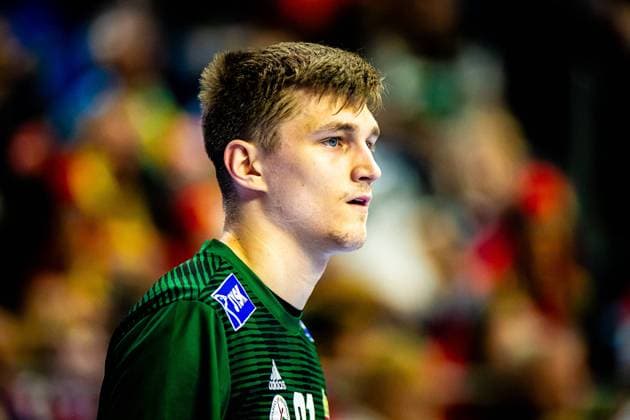 Handball I Herren I Euro 2024 I Hauptrunde I Gruppe 1 I Ungarn - Kroatien I 20.01.2024 Bence Imre (91, Ungarn) Köln Lanxess Arena Nordrhein-Westfalen Deutschland Copyright: xLobeca Krausex