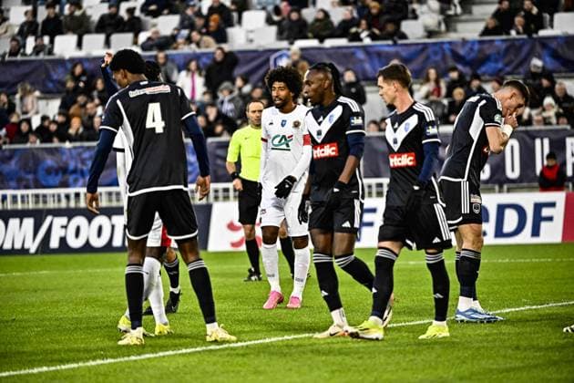 Dante (ogc) FOOTBALL : Bordeaux vs Nice - 16eme de Finale de la Coupe de France - Bordeaux - 20-01-2024 ThierryBreton Panoramic 