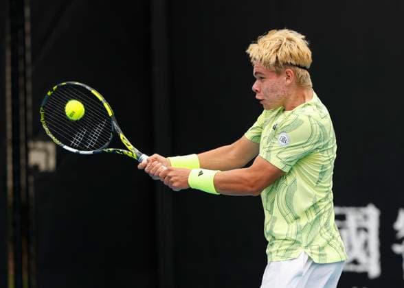 Diego Deduro-Palermo (GER), Australian Open 2024, Melbourne Park, Melbourne, Victoria, Australia. Copyright: xJuergenxHasenkopfx