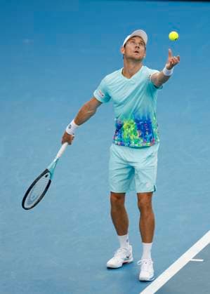 Storm Hunter Matthew Ebden, Mixed Doubles, Australian Open 2024, Melbourne Park, Melbourne, Victoria, Australia. Copyright: xJuergenxHasenkopfx