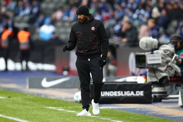 21.01.2024, xtgx, Fussball 2.Bundesliga, Hertha BSC Berlin - Fortuna Duesseldorf emspor, v.l. Trainer Daniel Thioune (Fortuna Duesseldorf) (DFL DFB REGULATIONS PROHIBIT ANY USE OF PHOTOGRAPHS as IMAGE SEQUENCES and or QUASI-VIDEO) Berlin