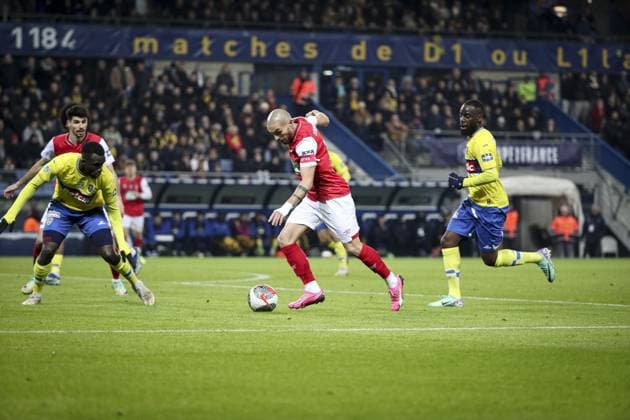 TEUMA TEDDY 10 FOOTBALL : Fc Sochaux vs Stade De Reims - Coupe De France - 21 01 2024 ElyxandroCegarra Panoramic 