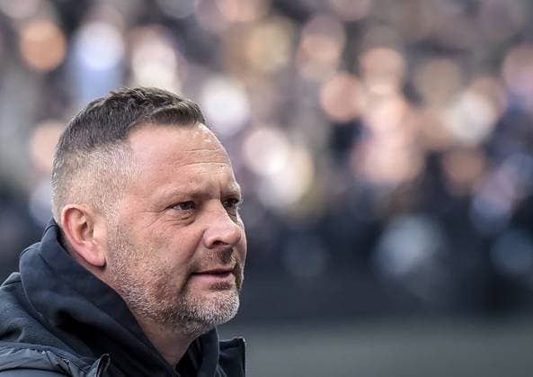 Fussball 2. Bundesliga, Hertha BSC - Fortuna Duesseldorf 21.01.2024, xdanx, Fussball 2. Bundesliga, Hertha BSC - Fortuna Duesseldorf, v.l. Pal Dardai (Hertha BSC Trainer) (DFL DFB REGULATIONS PROHIBIT ANY USE OF PHOTOGRAPHS as IMAGE SEQUENCES and or QUASI-VIDEO) Foto: Daniel Lakomski Mix1 Berlin Olympiastadion Berlin Berlin Deutschland (DE)