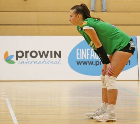 21.01.2024, xmohx, Volleyball 2.Bundesliga Süd, proWIN Volleys TV Holz - DJK Sportbund München Ost emspor, v.l. Enttäuschte Mylana Byrd(Holz) (DFL DFB REGULATIONS PROHIBIT ANY USE OF PHOTOGRAPHS as IMAGE SEQUENCES and or QUASI-VIDEO) Saarbrücken