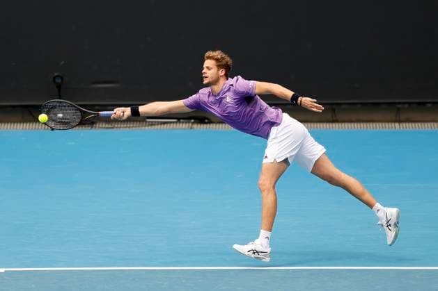 Yannick Hanfmann Dominik Koepfer, Herren DoppelAustralian Open 2024, Melbourne Park, Melbourne, Victoria, Australia. Copyright: xJuergenxHasenkopfx