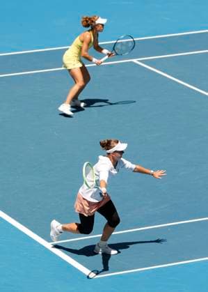 Barbora Krejcikova Laura Siegemund, Damen Doppel, Australian Open 2024, Melbourne Park, Melbourne, Victoria, Australia. Copyright: xJuergenxHasenkopfx