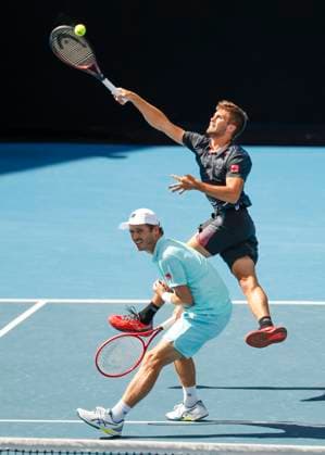 Wesley Koolhof Nikola Mektic, Herren Doppel, Australian Open 2024, Melbourne Park, Melbourne, Victoria, Australia. Copyright: xJuergenxHasenkopfx
