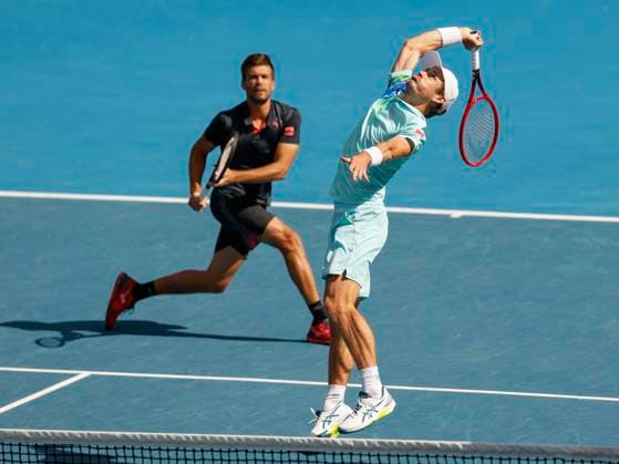 Wesley Koolhof Nikola Mektic, Herren Doppel, Australian Open 2024, Melbourne Park, Melbourne, Victoria, Australia. Copyright: xJuergenxHasenkopfx