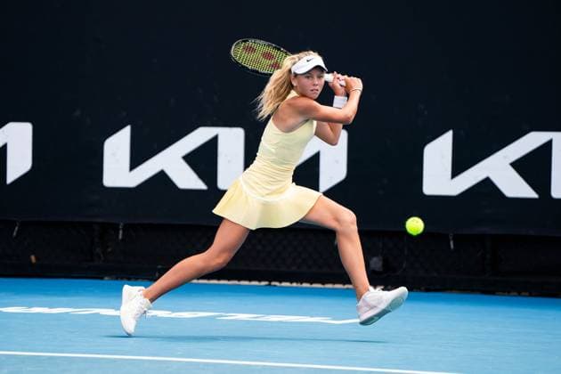 Ksenia Efremova (FRA) TENNIS : Open Australie 2024 - Melbourne - 22 01 2024 VirginieBouyer Panoramic 