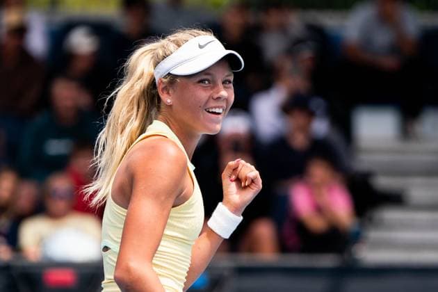 Ksenia Efremova (FRA) TENNIS : Open Australie 2024 - Melbourne - 22 01 2024 VirginieBouyer Panoramic 