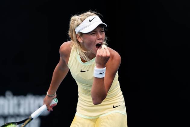 Ksenia Efremova (FRA) TENNIS : Open Australie 2024 - Melbourne - 22 01 2024 VirginieBouyer Panoramic 