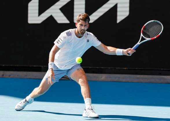 Cameron Norrie, Australian Open 2024, Melbourne Park, Melbourne, Victoria, Australia. Copyright: xJuergenxHasenkopfx