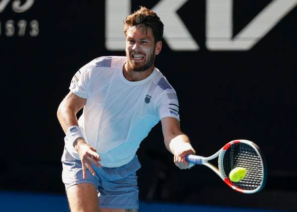 Cameron Norrie, Australian Open 2024, Melbourne Park, Melbourne, Victoria, Australia. Copyright: xJuergenxHasenkopfx