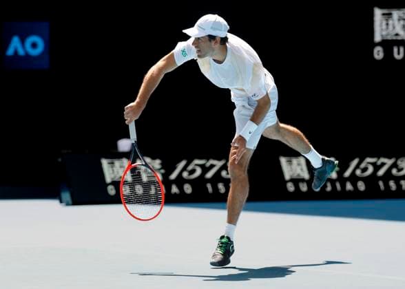 Nuno Borges (POR), Australian Open 2024, Melbourne Park, Melbourne, Victoria, Australia. Copyright: xJuergenxHasenkopfx