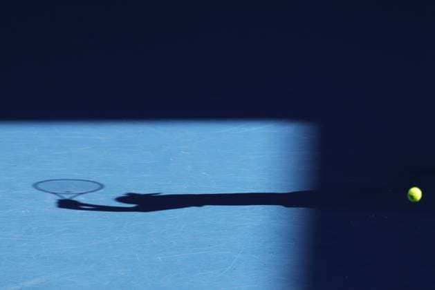 Typical (Alexander Zverev, GER) during fourth round of 2024 Australian Open in Melbourne, 22 01 2023; -