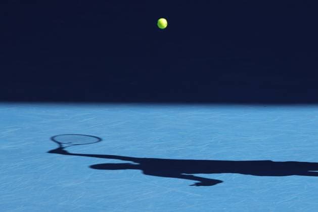 Typical (Alexander Zverev, GER) during fourth round of 2024 Australian Open in Melbourne, 22 01 2023; -