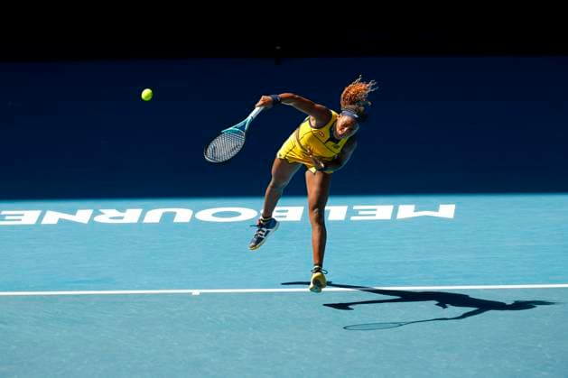 Coco Gauff, Australian Open 2023, Melbourne Park, Melbourne, Victoria, Australia. Copyright: xJuergenxHasenkopfx