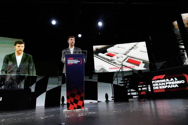 January 23, 2024, Madrid, Madrid, SPAIN: Jarno Zafelli, President and CEO of Dromo, attends during the presentation of the Formula One Madrid Grand Prix that will be held in Madrid starting in 2026 at IFEMA on January 23, 2024, in Madrid, Spain. Madrid SPAIN - ZUMAa181 20240123_zaa_a181_010 Copyright: xGuillermoxMartinezx