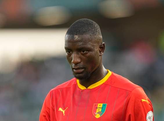 January 23 2024: Serhou Yadaly Guirassy (Guinea) during a African Cup of Nations Group C game, Guinea vs Senegal, at Stade Charles Konan Banny, Yamoussoukro, Ivory Coast. CSM Yamoussoukro Ivory Coast - ZUMAc04_ 20240123_zma_c04_073 Copyright: xKimxPricex