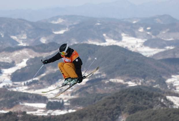 Sport Themen der Woche KW04 Sport Bilder des Tages (240124) -- HOENGSEONG, Jan. 24, 2024 -- Muriel Mohr of Germany competes during the Women s Freeski Slopestyle of freestyle skiing event at the Gangwon 2024 Winter Youth Olympic Games, Olympische Spiele, Olympia, OS in Hoengseong, South Korea, Jan. 24, 2024. ) (SP)SOUTH KOREA-HOENGSEONG-WINTER YOUTH OLYMPIC GAMES-FREESTYLE SKIING HuxHuhu 