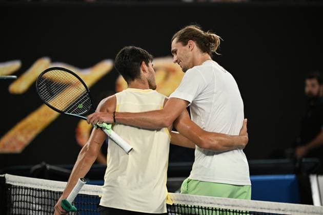 2024 Australian Open Alexander Zverev (GER) , Carlos Alcaraz (ESP)