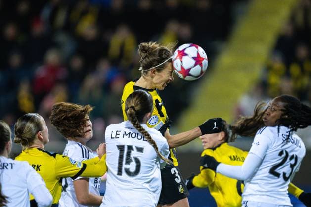 240124 Aivi Luik of Häcken during the UEFA Women s Champions League football match between Häcken and Paris FC on January 24, 2024 in Gothenburg. Photo: Mathias Bergeld BILDBYRAN kod MB MB0841 fotboll football soccer fotball champions league häcken paris fc dam bbeng women kvinner womens champions league bbauto Copyright: MATHIASxBERGELD BB240124MB044