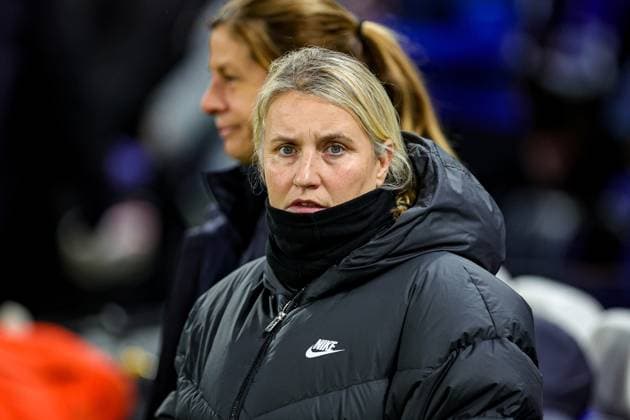 Chelsea Women v Real Madrid Women UEFA Women s Champions League 24 01 2024. Group D Emma Hayes Manager of Chelsea during the UEFA Women s Champions League match between Chelsea Women and Real Madrid Women at Stamford Bridge, London, England on 24 January 2024. Editorial use only , Copyright: xNigelxKeenex PSI-18880-0017