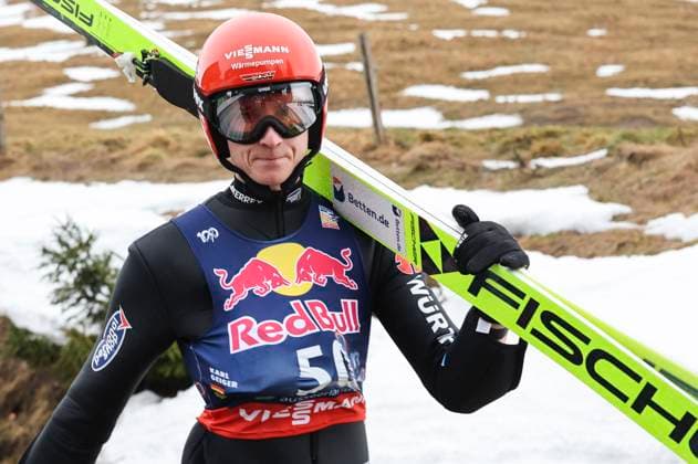 Sport Themen der Woche KW04 SKI FLYING - FIS Ski Flying World Championship, WM, Weltmeisterschaft Bad Mitterndorf BAD MITTERNDORF,AUSTRIA,26.JAN.24 - NORDIC SKIING, Ski jumping, Skispringen, Ski, nordisch SKI FLYING - FIS Ski Flying World Championship, training. Image shows Karl Geiger (GER).  GEPAxpictures xWolfgangxGrebien