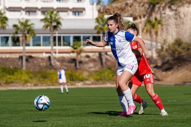 26.01.2024, Alicante, Campoamor, Friendly Match: Grasshopper Club Zürich - 1. FC Union Berlin, 32 Tamar Lea Dongus (GC) Alicante Campoamor Alicante Switzerland Copyright: xJustPictures.ch DanielaxPorcellix
