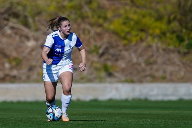 26.01.2024, Alicante, Campoamor, Friendly Match: Grasshopper Club Zürich - 1. FC Union Berlin, 13 Leandra Flury (Grasshopper Club Zürich) Alicante Campoamor Alicante Switzerland Copyright: xJustPictures.ch DanielaxPorcellix