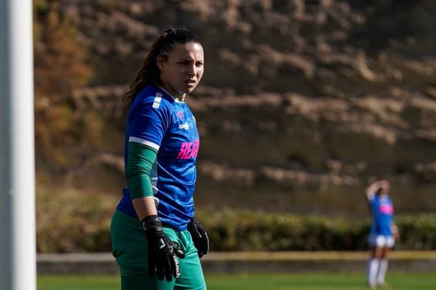 26.01.2024, Alicante, Campoamor, Friendly Match: Grasshopper Club Zürich - 1. FC Union Berlin, Torhüter Gilliane Roch (Grasshopper Club Zürich) Alicante Campoamor Alicante Switzerland Copyright: xJustPictures.ch DanielaxPorcellix