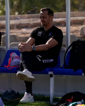 26.01.2024, Alicante, Campoamor, Friendly Match: Grasshopper Club Zürich - 1. FC Union Berlin, Trainer Gabor Gallai (Grasshopper Club Zürich) Alicante Campoamor Alicante Switzerland Copyright: xJustPictures.ch DanielaxPorcellix