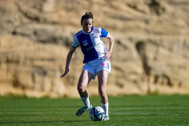 26.01.2024, Alicante, Campoamor, Friendly Match: Grasshopper Club Zürich - 1. FC Union Berlin, Giulia Looser Alicante Campoamor Alicante Switzerland Copyright: xJustPictures.ch DanielaxPorcellix