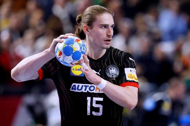 KNORR Juri Team Deutschland HANDBALL EM 2024 in Deutschland Halbfinale Spiel Deutschland - Daenemark Lanxess Arena am 26. 01. 2024 in Koeln Copyright: xLacixPerenyix