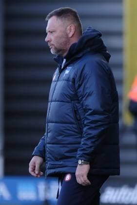 Pal Dardai (Hertha BSC, Trainer), GER, SV Wehen Wiesbaden vs. Hertha BSC, Fussball, 2. Bundesliga, 19. Spieltag, Spielzeit 2023 2024, 27.01.2024 DFL REGULATIONS PROHIBIT ANY USE OF PHOTOGRAPHS AS IMAGE SEQUENCES AND OR QUASI-VIDEO GER, SV Wehen Wiesbaden vs. Hertha BSC, Fussball, 2. Bundesliga, 19. Spieltag, Spielzeit 2023 2024, 27.01.2024 Wiesbaden