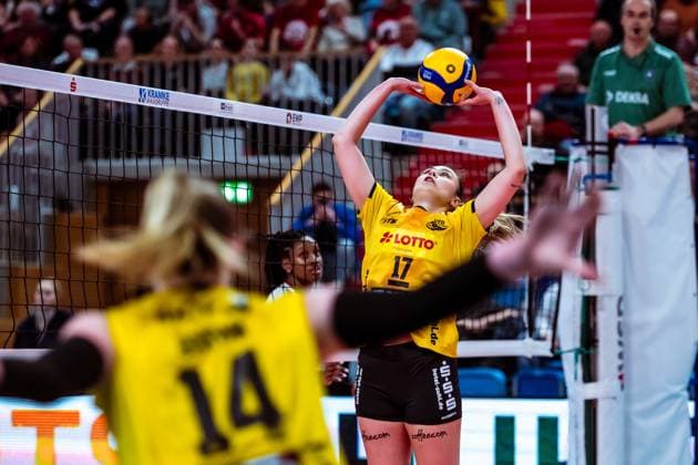 VBL Volleyball-Bundesliga; SC Potsdam - VfB Suhl LOTTO Thüringen; 27.01.2024 VBL Volleyball-Bundesliga; SC Potsdam - VfB Suhl LOTTO Thüringen; 27.01.2024 Copyright: xBEAUTIFULxSPORTS NicolxMarschallx