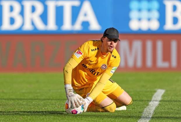 Fussball - 2. BL - SV Wehen Wiesbaden - Hertha BSC Berlin - 27.01.24, Florian Stritzel (SVWW), -