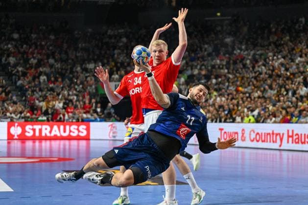 Handball match - Men s EHF Euro 2024 - Final - France vs Denmark Nicolas Tournat (France) during 2nd and 1st place final of the MenÃ¢& x80;& x99;s EHF Euro 2024 match between France vs Denmark at the Lanxess Arena, Cologne, Germany Cologne Germany  Copyright: xIPAxSport ABACAx