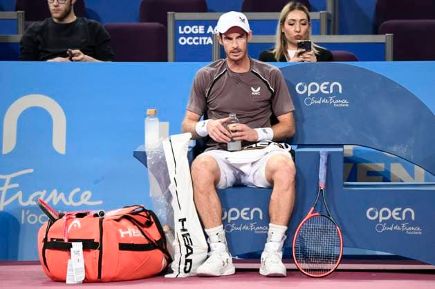MONTPELLIER, FRANCE - JANUARY 29 : during the 1st round of the ATP, Tennis Herren 250 Open Sud de France tournament in Montpellier, France on January 29th, 2024. TENNIS : Open Sud de France ATP 250 - 29 01 2024 ValentinaClaret Panoramic 