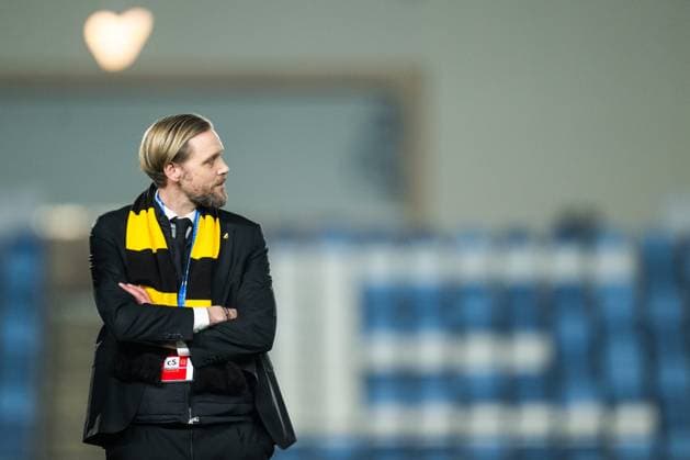 240130 Club manager Marcus Jodin of Häcken after the UEFA Women s Champions League football match between Real Madrid and Häcken on January 30, 2024 in Madrid. Photo: Mathias Bergeld BILDBYRAN kod MB MB0845 fotboll football soccer fotball champions league real madrid häcken dam bbeng women kvinner Copyright: MATHIASxBERGELD BB240130MB086