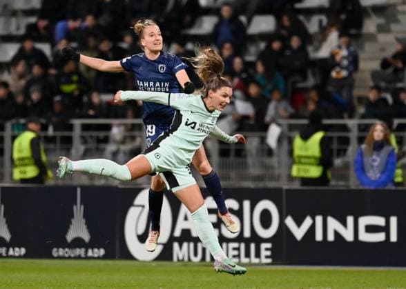 - Paris FC - Chelsea - 30 01 2024 - France Ile-de-France (region) Paris - Paris FC s players suffered a heavy defeat against Chelsea on Day 6 of Group D of the Champions League at the Stade Charlety on January 30, 2024.  JulienxMattiax xLexPictorium LePictorium_0288276